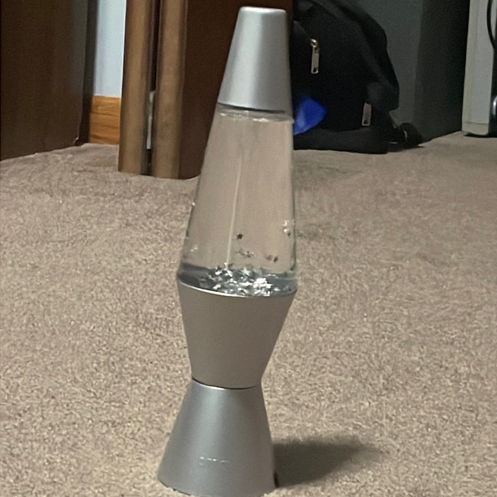 Glitter lamp